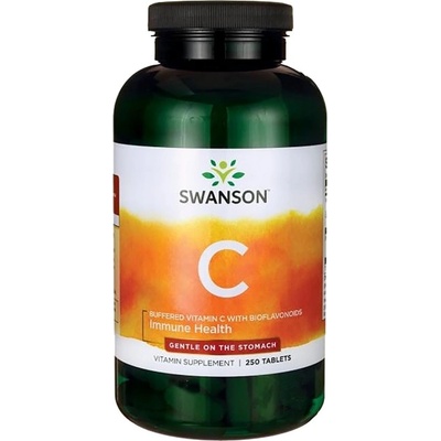 Swanson Buffered Vitamin C with Bioflavonoids 1000 mg [250 Таблетки]