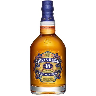 Chivas Regal 18y 40% 0,7 l (čistá fľaša)