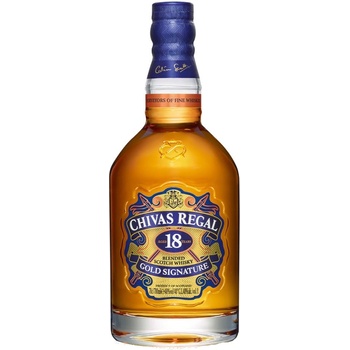 Chivas Regal 18y 40% 0,7 l (čistá fľaša)