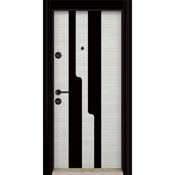 Image 1 of Starsteeldoor Блиндирана врата d-11 Лара - черен (цена без монтаж)