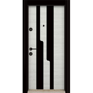 Starsteeldoor Блиндирана врата d-11 Лара - черен (цена без монтаж)