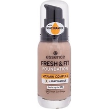 Essence Fresh & Fit tekutý make-up 40 Fresh Sun Beige 30 ml