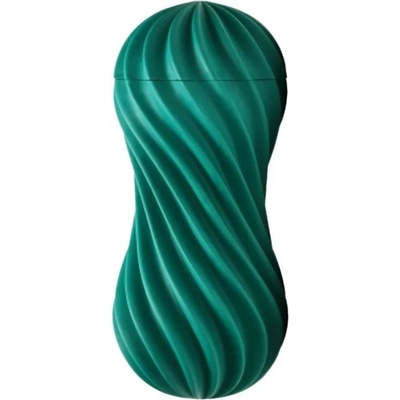 Мастурбатор, копринена мекота - Tenga Flex Silky Green (TENGA00233)