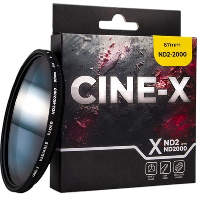 CINE-X KA01.1114 variabilní ND 2-2000x 67 mm