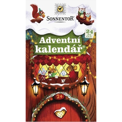 Sonnentor s.r.o. Adventní kalendář čaj bio nový obal 38,9g