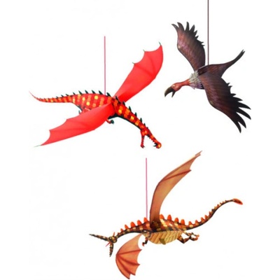 DJECO Závesná dekorácia Draci