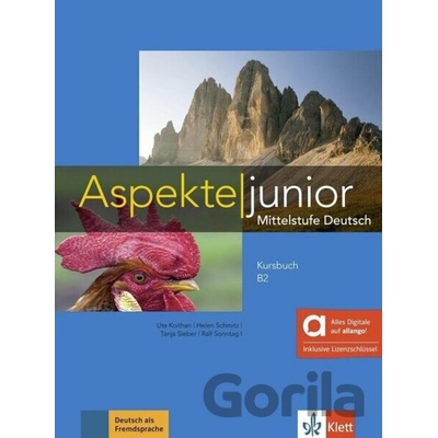 Aspekte junior 2 (B2) – Hybride Ausgabe – Lehrbuch + MP3 allango.net + Lizenz (24 Monate) - Ute Koithan
