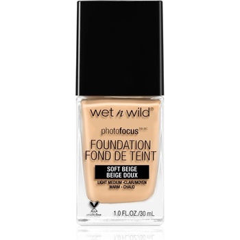 Wet n Wild Photo Focus matující fluidní make-up Soft Beige 30 ml