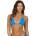SALTY CREW Seafarer solids side tie bikini top - Blue (Bold Blue)
