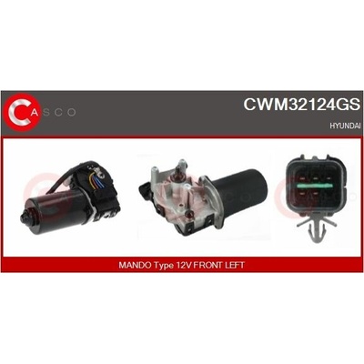Motor stieračov CASCO CWM32124GS