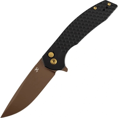 Kansept Accipiter Rose Gold 14C28N Black Anodized Aluminum T1007F6