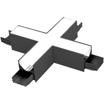 ELMARK X-КОНЕКТОР ЗА led ПРОФИЛ elmark ОМ 4000k ЧЕРЕН (99pomx40/bl)