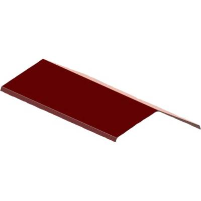 Hřeben RŠ 333, 1 bm, Lakovaný pozink, Ocelový červený RAL 3009