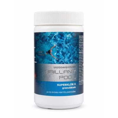 Brillant Pool Суперхлор хлорен гранулат, 1 кг brillant pool