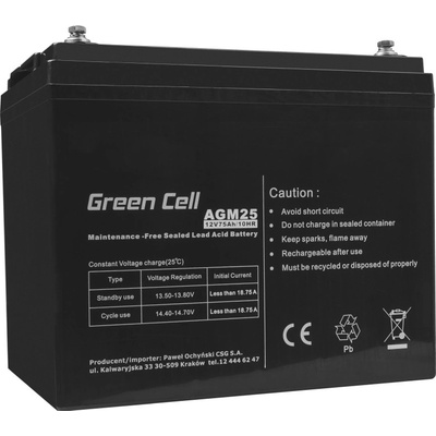 Green Cell AGM 12V 75Ah