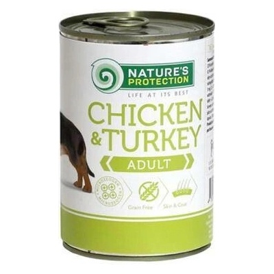 Natures Protection dog adult Chicken & Turkey 400 g