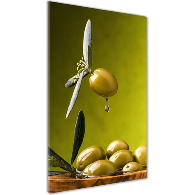 Vertikálny foto obraz sklenený Oliva z olív 50x100 cm