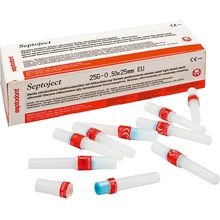 Septodont Jehly Septoject Varianta: Septoject 0,4 x 25 G27 krátké 100 ks