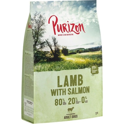 Purizon Adult jahňacie a losos bez obilnín 2 x 12 kg