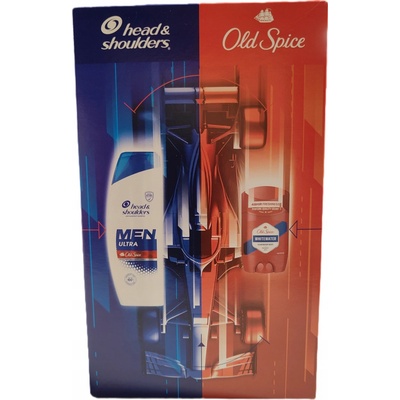 HEAD & SHOULDERS Sada produktů: šampon Head & Shoulders Men Ultra 330 ml a deodorant Old Spice Whitewater 50 ml