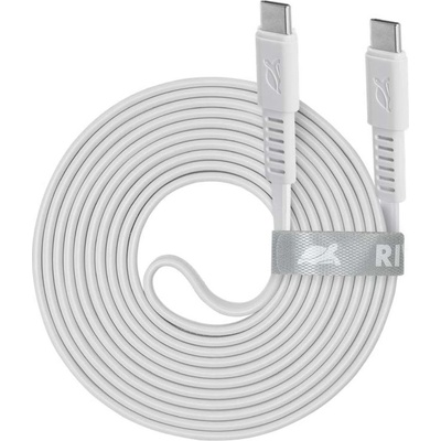 RIVACASE Usb кабел usb-c - usb-c, 2, 1 м, rivacase "ps6005 w21", бял 4260403579626 (4260403579626)
