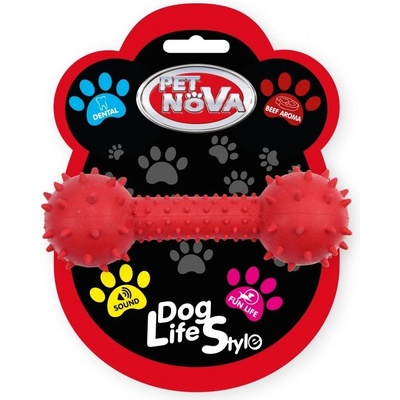 PET NOVA DOG LIFE STYLE hračka so zvončekom 14 cm