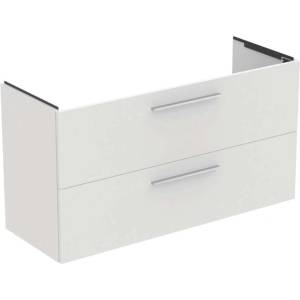 Ideal Standard i. Life A - Шкаф за мивка, 120x44x63 cm, 2 чекмеджета, матово бяло T5258DU (T5258DU)