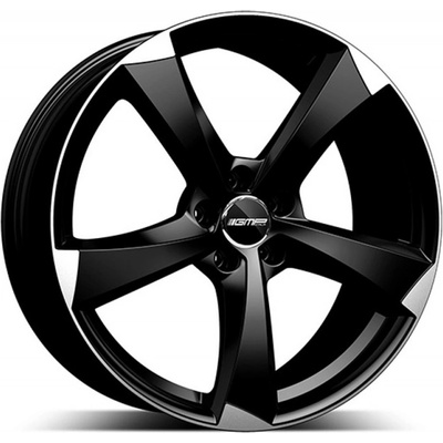 GMP ICAN 9x20 5x112 ET40 satin black diamond