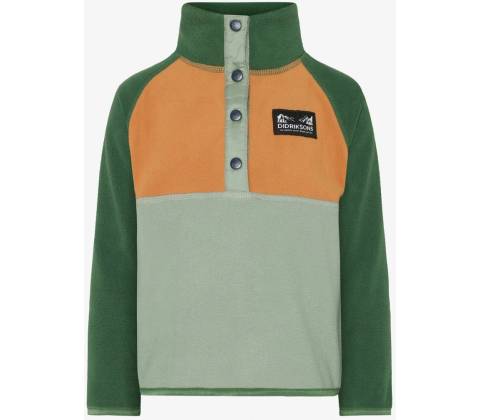 Didriksons Monte Half Button 4 light moss