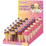 Aquarius Cosmetic Балсам за устни Martinelia - Yummy, Вкусен сладолед, асортимент, 3.5 g