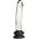 Curve Novelties Pleasure Crystals Glass Dildo Silicone Base 18cm