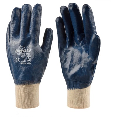 B-Wolf Работни ръкавици rollup | Синьо (610500)