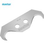 MARTOR Резервно острие NO. 98.70 тип кука - за макетен нож / Martor 98.70 / 10 бр. в кутийка (MRTR 98.70)