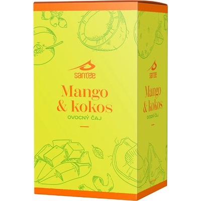 Santée Ovocný čaj Mango a kokos 20 x 2 g