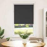 vidaXL Ролетна щора Blackout Black 65x175 cm Ширина на плата 60, 7 cm (4010887)