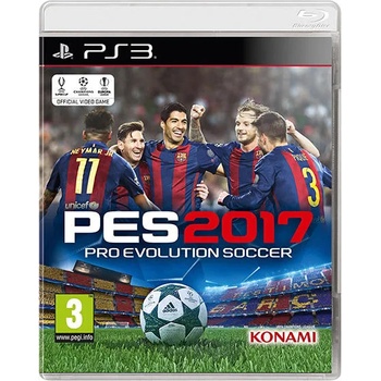 Konami PES 2017 Pro Evolution Soccer (PS3)