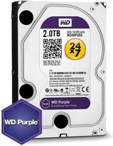 WD Purple 2TB, WD20PURX od 1 778 Kč - Heureka.cz