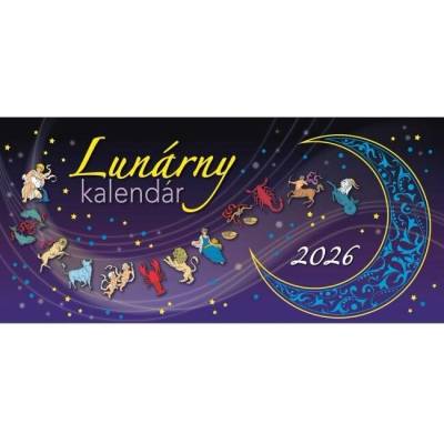 Sg Stolový stĺpcový 29,7 x 13,8 cm Lunárny 2026