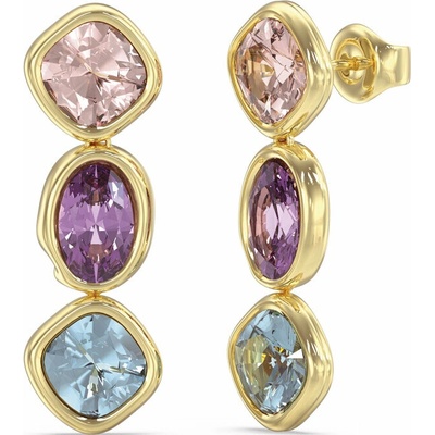 Guess Visiace náušnice s farebnými kryštálmi Mamounia JUBE05312JWYGMCT/U