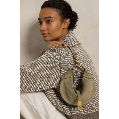 Ralph Lauren шопинг чанта дамска от велур (428922880)