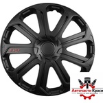 Versaco Тасове за джанти 14'' Versaco Evo Black (56358) - avtochastikrasi