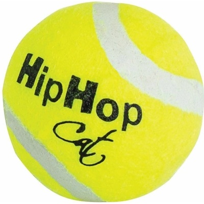 HIPHOP CAT Balenie tenisová loptička s rolničkou 4 cm 3 ks