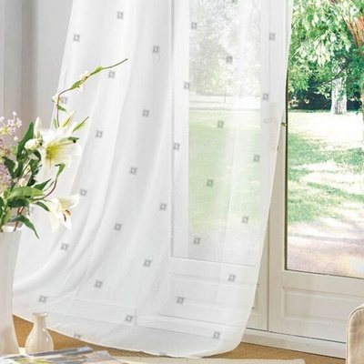 Ankara záclona biela 295 cm
