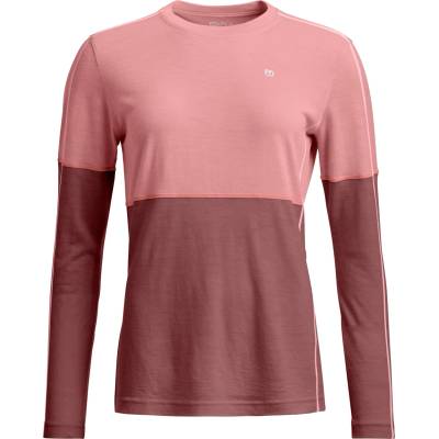 Ortovox Дамско мериносово термобельо Ortovox Women's 185 Rock'N'Wool Long Sleeve Merino base layer - Dusk Rose (115-1518-0912)