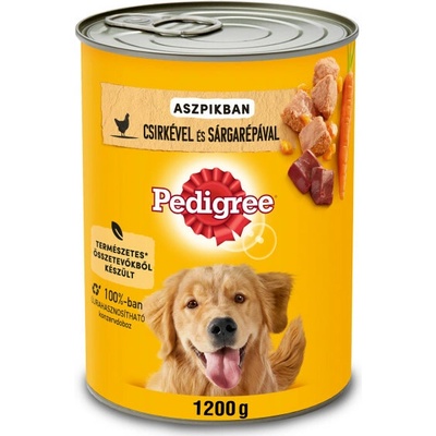 Pedigree s kuracím a mrkvou v želé 400 g