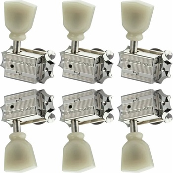 Image 1 of Schaller Original G-Series Deluxe 3L/3R solid 21, 7 M6 Nickel Тунинг част за китара (10140123.16.36)