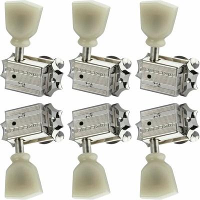 Schaller Original G-Series Deluxe 3L/3R solid 21, 7 M6 Nickel Тунинг част за китара (10140123.16.36)