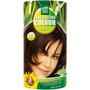 HennaPlus dlouhotrvající farba na vlasy (Long Lasting Colour) 4.56 gaštanová