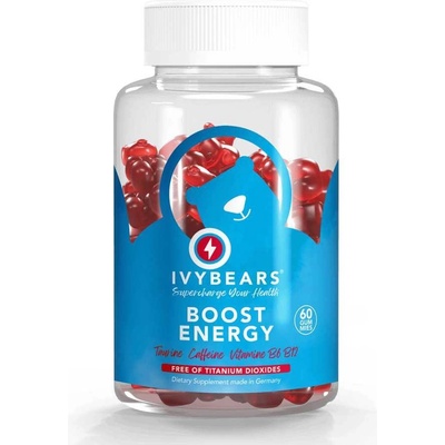 IVYBEARS Boost energy vitamíny na energii 60 ks