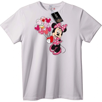NOONEBRAND Тениска Minnie Mouse Сърце - M, White